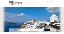 Desktop Screenshot of amayavillas.com